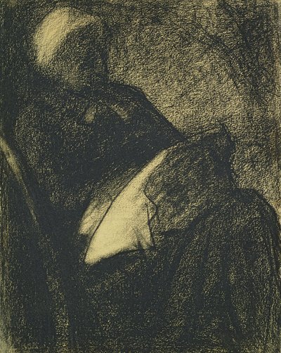 Bordadora, 1882 de Georges Seurat